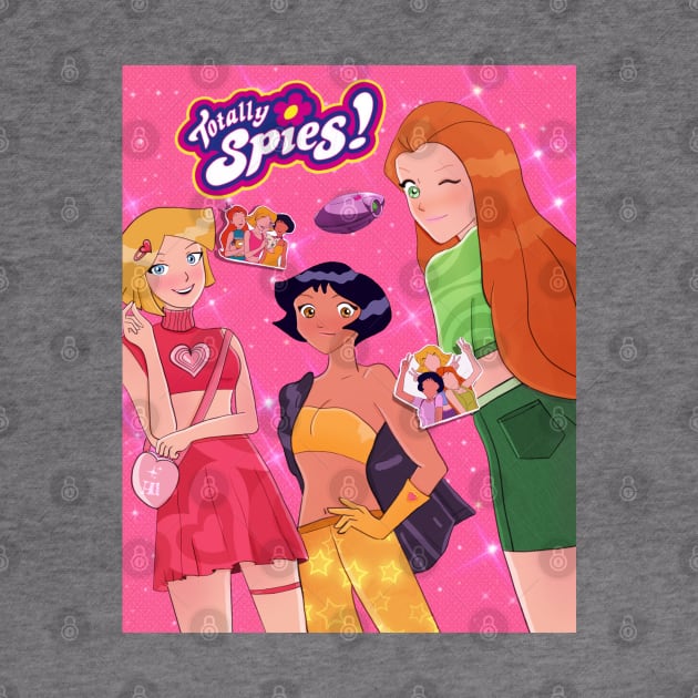 Totally spies by Aesthetic_cornerr